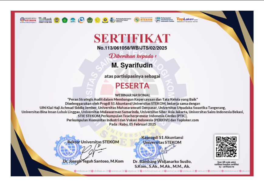 Webinar Nasional - Audit